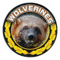 48 Series Mascot Mylar Medal Insert (Wolverines)